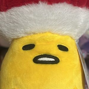 Gudetama the Lazy Egg mushroom plush custom